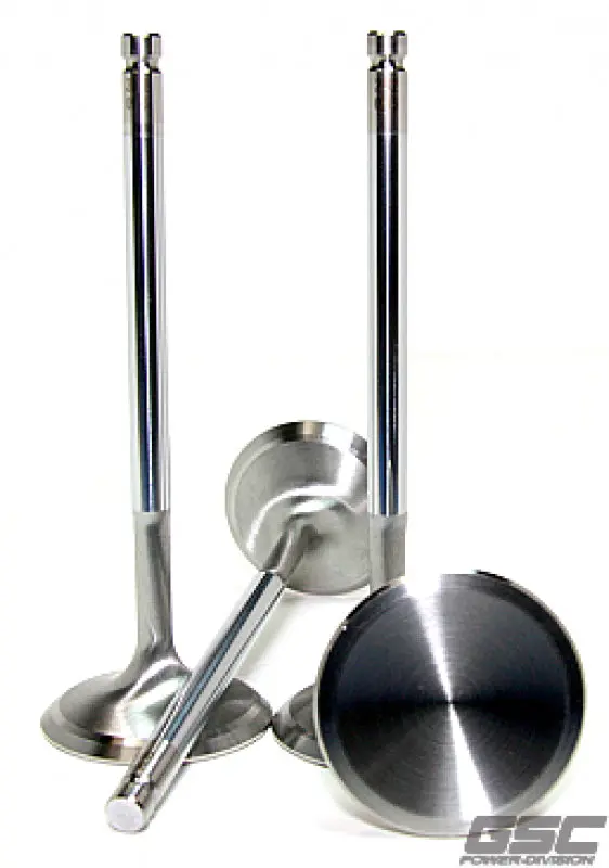 Gsc Power-Dream Chrome-Polished Intake Valves For Audi V10 5.2L – 33.8Mm Stem, 104.4Mm Length, Set Of 10 1