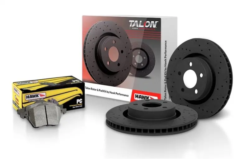Hawk Talon Series High-Performance Brake Rotors 2