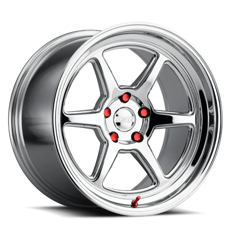 Kansei K14X Roku Forged Wheel – 18X9.5", 5X114.3 Pcd, 22Mm Offset, 73.1Mm Bore – Chrome Finish 1