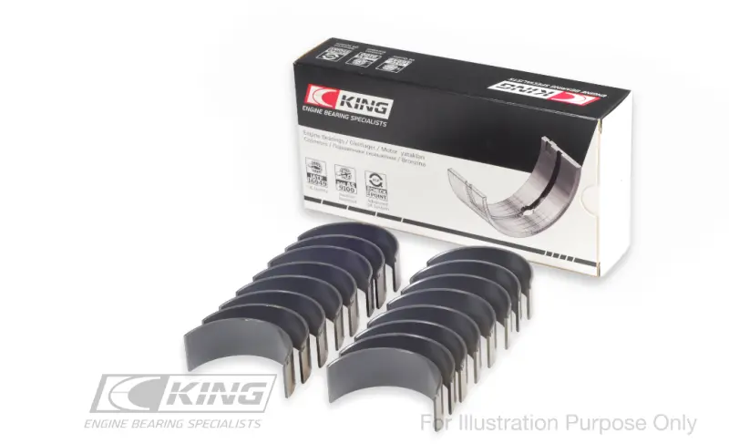 King Connecting Rod Bearing Set For Ford V8 Engines — Compatible With 4.6L And 5.4L Sohc Applications, 0.05Mm Clearance 1