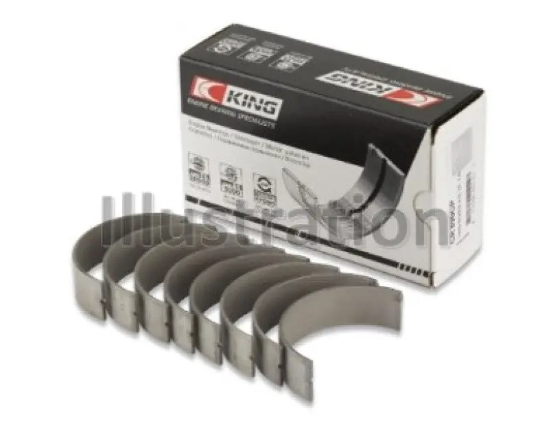 King Engine Bearings Connecting Rod Set For Isuzu 4Hf1 — Oversize +0.50Mm 1
