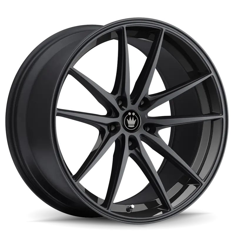 Konig Oversteer Gloss Black Alloy Wheel — 20X9.5, 5X114.3, +25Mm Offset 1