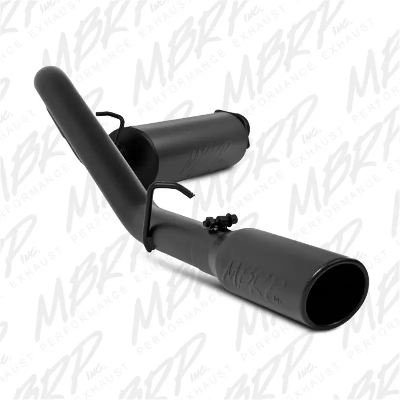 Mbrp Cat-Back Exhaust System For 2000–2006 Jeep Wrangler (Jk) – Inline-4 2.5L & Inline-6 4.0L Applications, Single-Side Exit 1