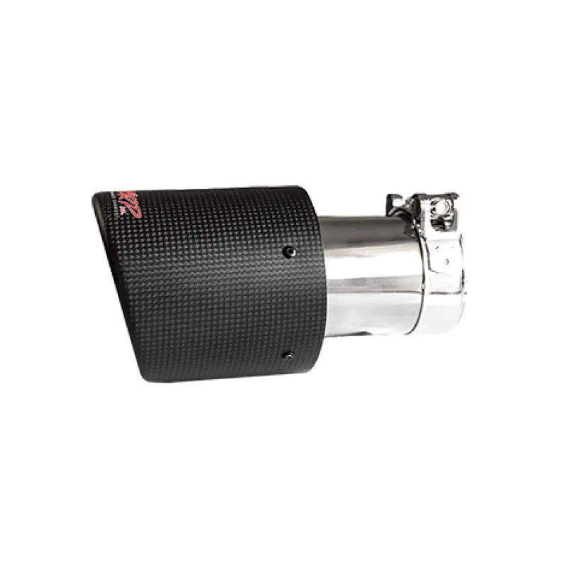 Mbrp Universal Carbon Fiber Exhaust Tip – 4-Inch Outer Diameter, 2.5-Inch Inlet, 7.7-Inch Length 1