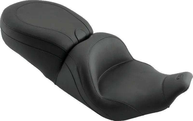 Mustang 97-07 Harley Rd King,06-07 Str Glide,00-05 Eagle Lowdown Touring 1Pc Seat - Black 1