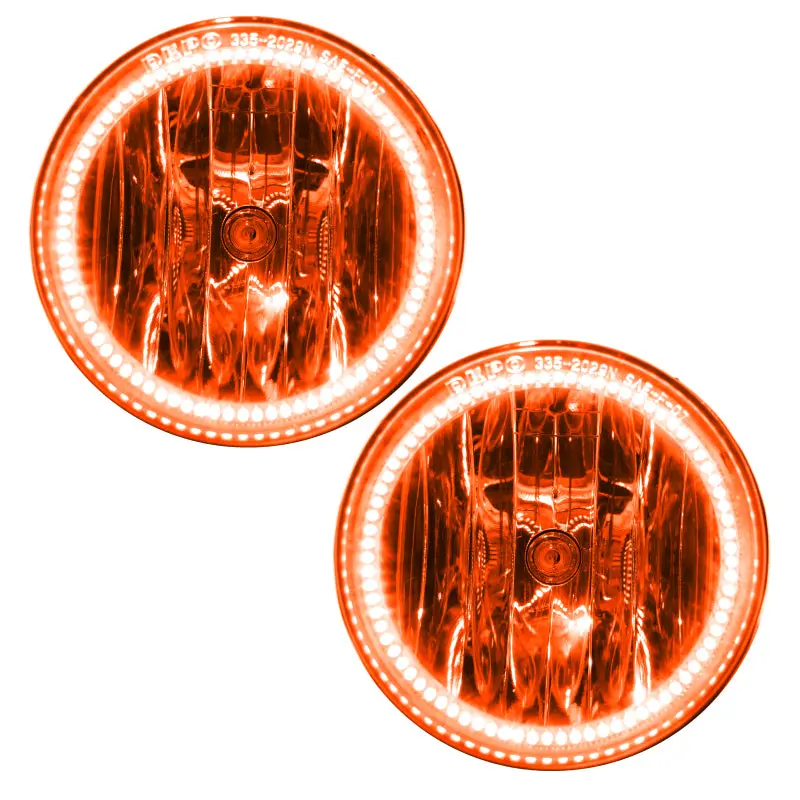 Oracle Lighting Amber Led Halo Fog Light Kit For 2014–2015 Gmc Sierra 1500 1