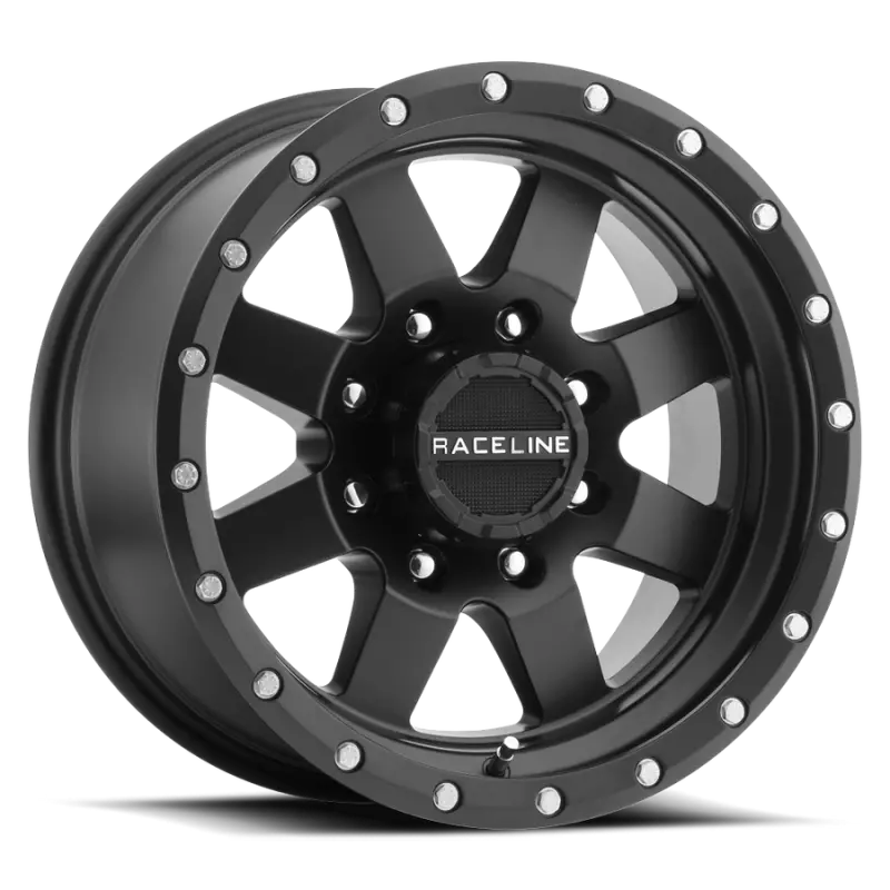 Raceline Defender 935B Wheel – 20×9, 5×139.7, 18Mm Offset, 107.95Mm Bore, Satin Black Finish 1