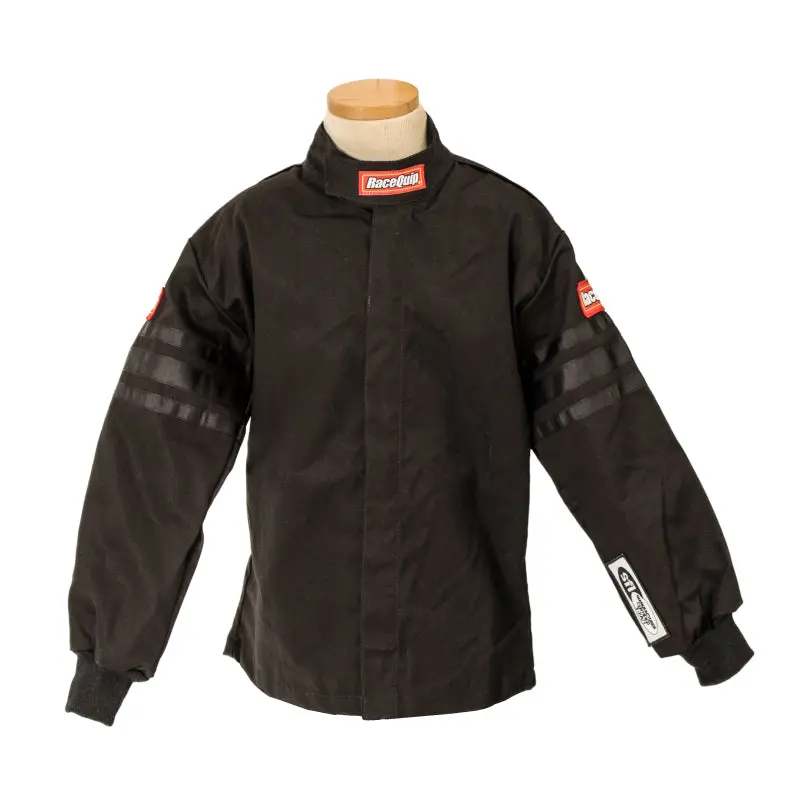 Racequip Junior Sfi-1 Racing Jacket – Black Trim (Model Kxl) 1