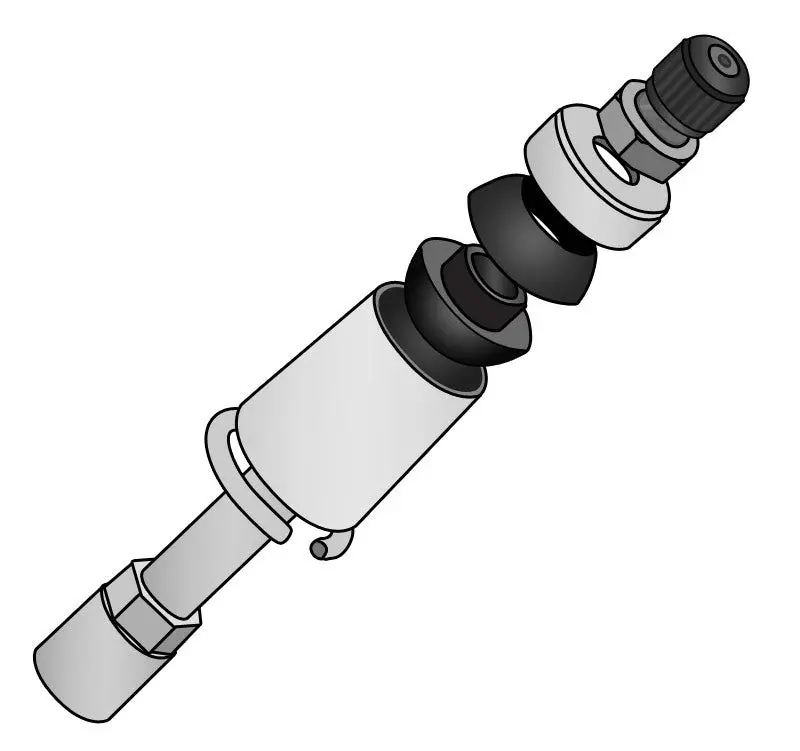 Ridetech Tall Stud Mount – 3.75-Inch Height For Shockwave Coilover Systems 2