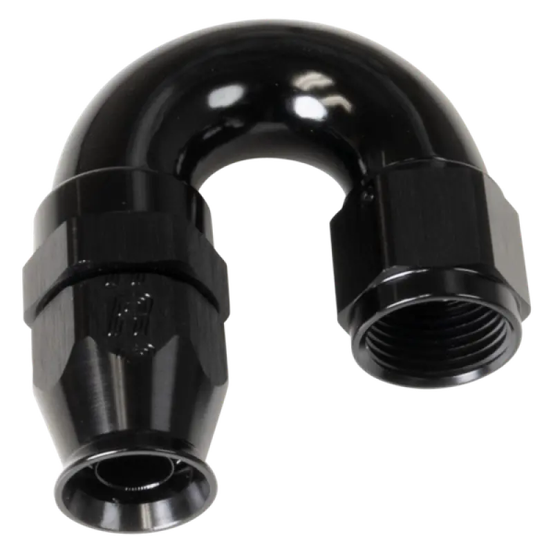 Russell Black Pro Ptfe Hose End Fitting – 180° Swivel, -8 An Size 1
