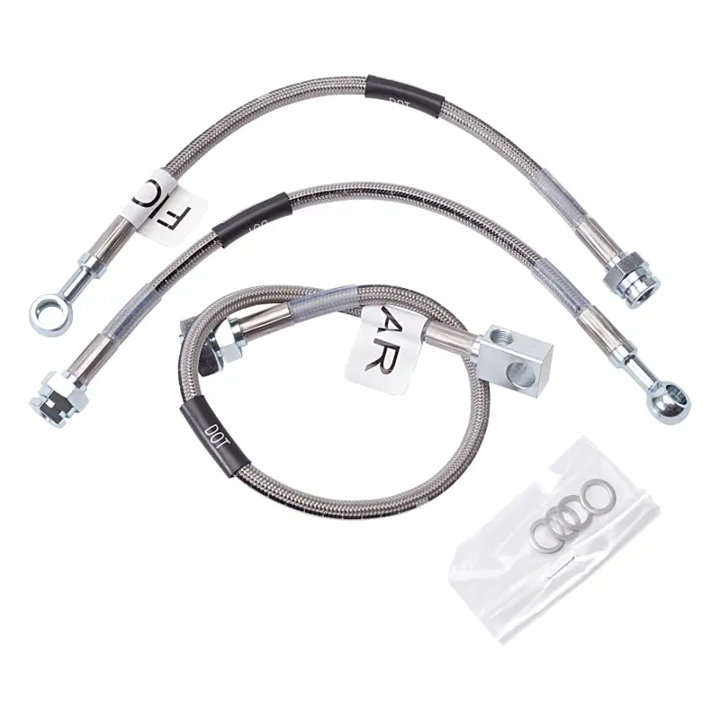 Russell Performance Stainless Steel Brake Line Kit – For 1991–1999 S10/S15 2Wd Pickups And Blazers 1