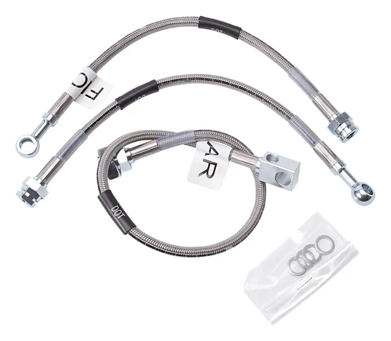 Russell Performance Stainless Steel Brake Line Kit – For 1991–1999 S10/S15 2Wd Pickups And Blazers 2