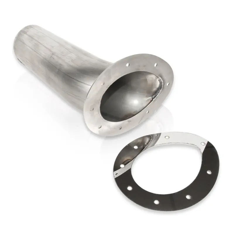 Stainless Works Teardrop-Shaped Exhaust Tip — 3-Inch Diameter, Through-Body Design 1