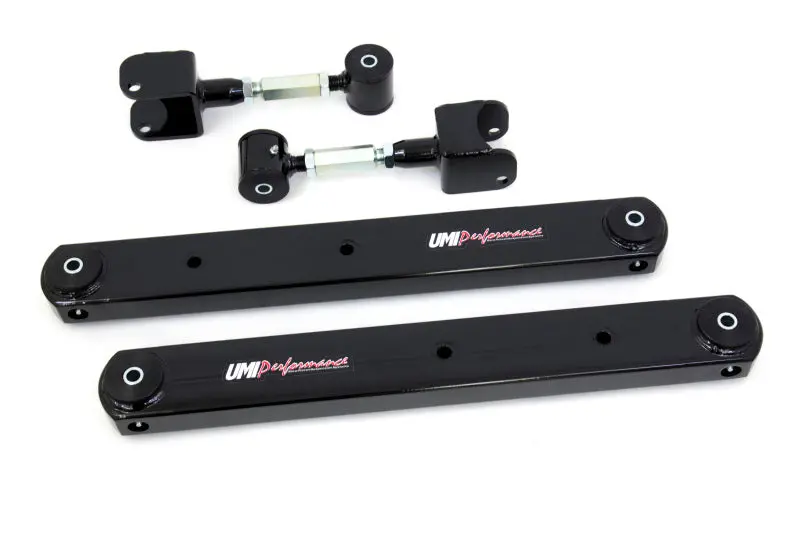 Umi Performance 68-72 Gm A-Body Rear Control Arm Kit Fully Boxed Lowers Adjustable Uppers 1
