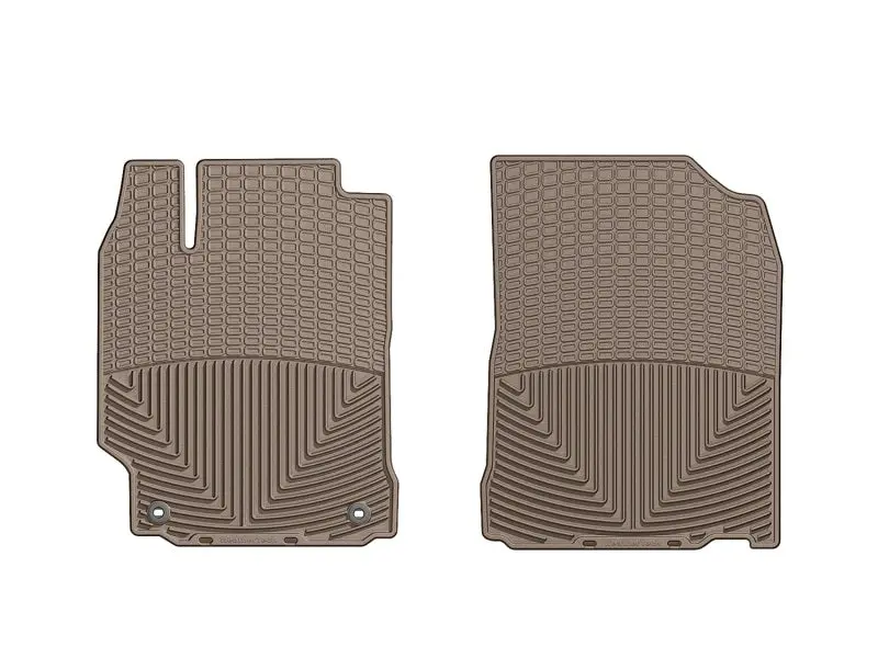 Weathertech 12+ Toyota Camry Front Rubber Mats - Tan 2