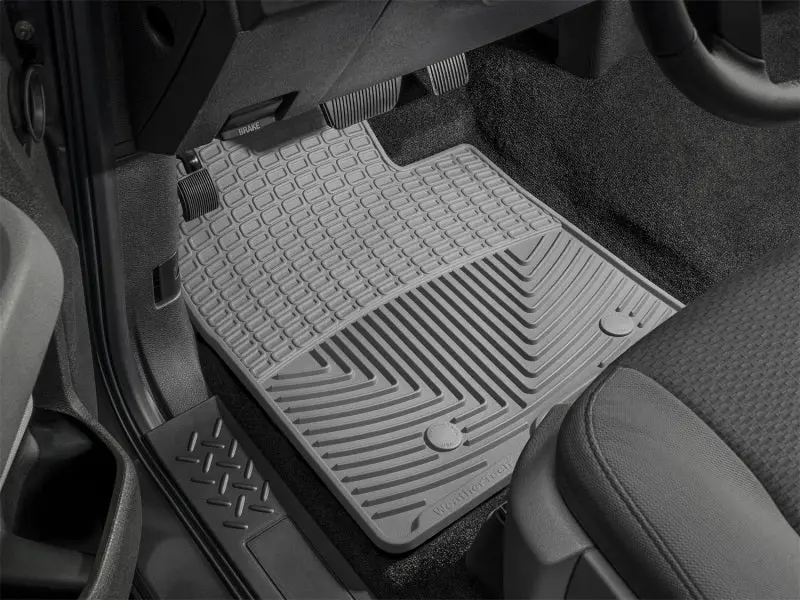 Weathertech Front All-Weather Floor Mats For 2004+ Mazda 3 – Grey Rubber 2