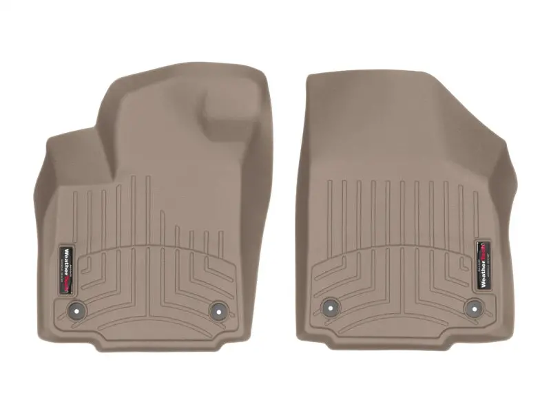 Weathertech Front Floor Liners For 2018–2023 Lincoln Navigator & Navigator L – Tan 1