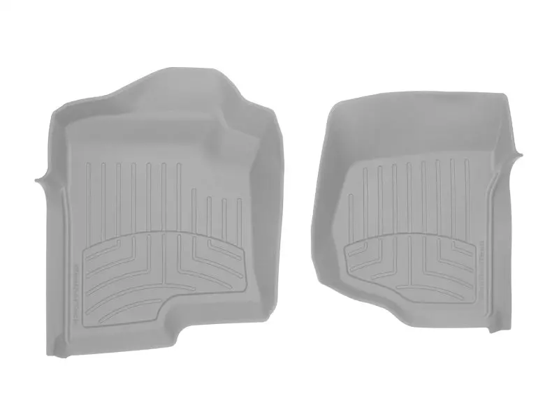Weathertech Front Floor Liners – Heavy-Duty Fit For 2013–2015 Jeep Grand Cherokee & Dodge Durango (Grey) 1
