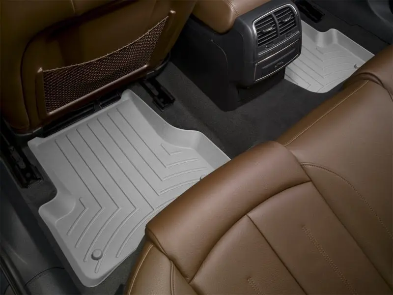 Weathertech Rear Floor Liners For 2007–2008 Honda Fit — Gray 1