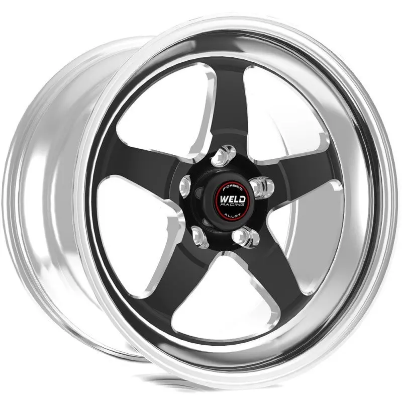 Weld Racing S71 Beadlock Wheel – 17×10.5, 5×4.75 Bolt Pattern, 7.2-Inch Backspace, High-Pad Black Finish 1