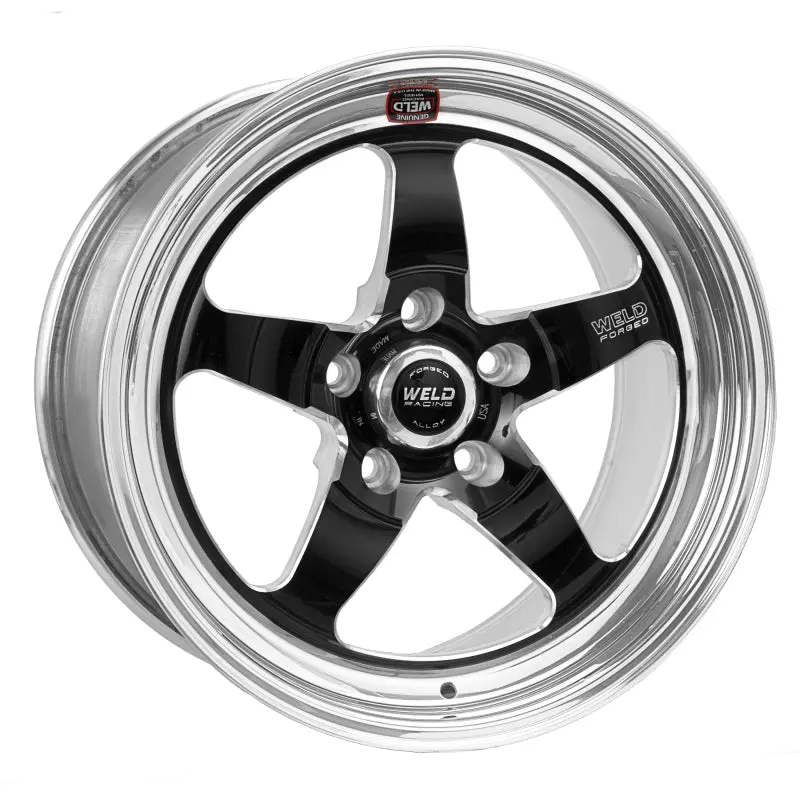 Weld Racing S71 Black Forged Wheel – 17X10", 5X115Mm, 6.7" Backspace, High-Pad Design 1