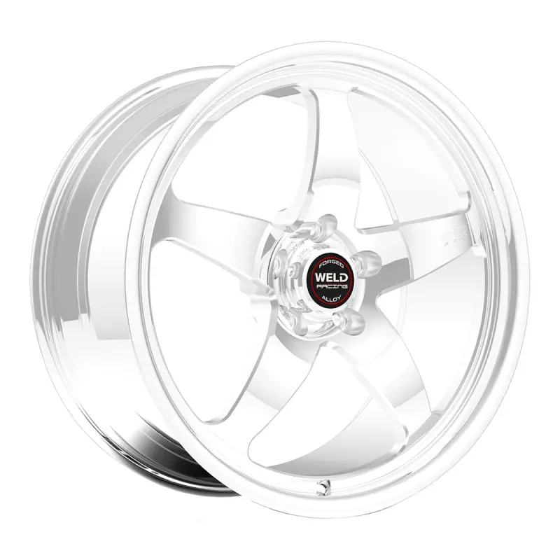Weld S71 15X18.33 / 5X4.5 Bp / 6.5In. Bs Polished Wheel (Medium Pad) - Non-Beadlock 2