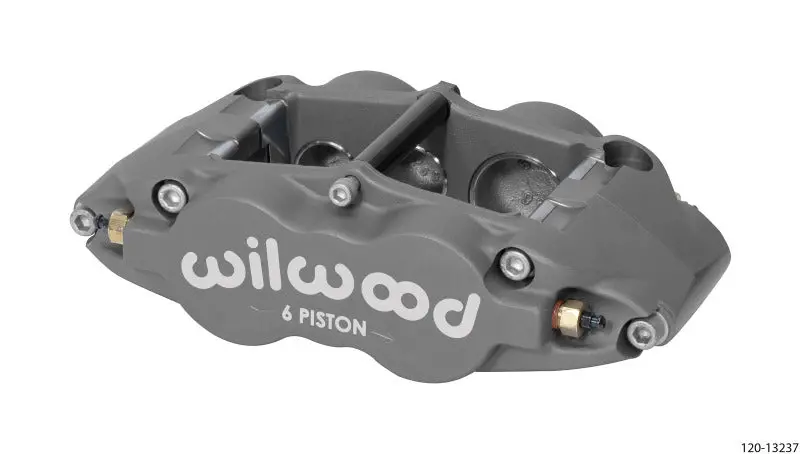Wilwood Forged Superlite 6R Right-Hand Caliper With Triple Pistons (1.62" / 1.12" / 1.12") And 0.81" Rotor 1