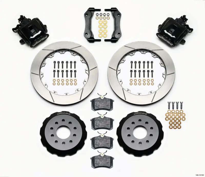 Wilwood Rear Parking Brake Conversion Kit – Includes 12.88-Inch Rotors For 1994–2004 Mustangs 1